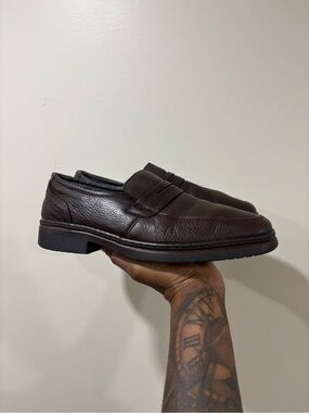 Vintage Leather Penny Loafers
